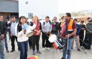 Gorea y Ministra de Comercio y Turismo lideran brigadas para combatir incendios en Amazonas