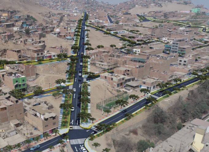 Región Callao construye pistas y veredas en siete AA.HH. de Ventanilla y Mi Perú