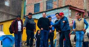 Alcalde de Chorrillos supervisó nueva obra que beneficiará a más de 10 mil habitantes de la zona alta del distrito