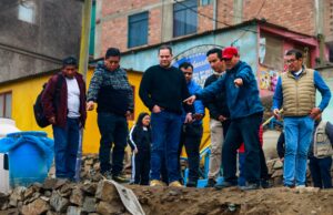 Alcalde de Chorrillos supervisó nueva obra que beneficiará a más de 10 mil habitantes de la zona alta del distrito
