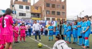Alcalde Edwards Infante inauguró la «Segunda Copa Bimbo Femenino Sub 12»