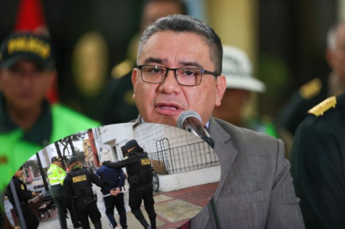 Ministro Santiváñez anuncia equipoespecial para luchar contra la extorsión