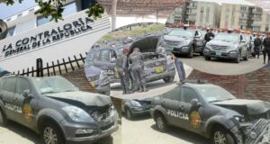 Patrulleros hasta el perno:Detectan camionetas policiales 4×4 paralizadas por falta de mantenimiento