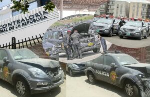 Patrulleros hasta el perno:Detectan camionetas policiales 4×4 paralizadas por falta de mantenimiento