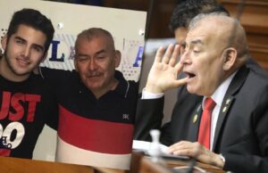 De tal palo, tal astilla:Hijo del congresista José Arriola despacha como trabajador del Parlamento