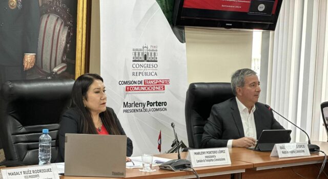 Región Lambayeque será escenario de la primera sesión Descentralizada de la Comisión de Transportes