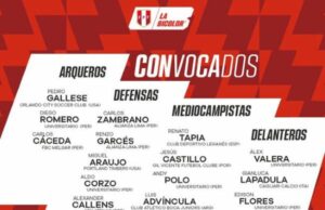 Fossati llamó a Calcaterra y dejó de lado a Guerrero, Carrillo y Cueva para doble fecha de las Clasificatorias