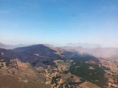 Buscan declarar desastre ecológico y agrícola en Incahuasi tras incendio