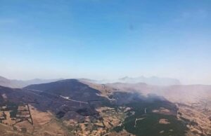 Buscan declarar desastre ecológico y agrícola en Incahuasi tras incendio