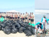 Retiran 25 toneladas de basura marina en Playa Costa Azul