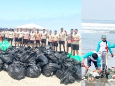 Retiran 25 toneladas de basura marina en Playa Costa Azul