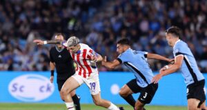 Paraguay arrancó importante empate frente a Uruguay 0-0 en Montevideo