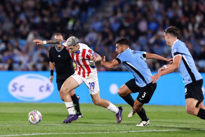 Paraguay arrancó importante empate frente a Uruguay 0-0 en Montevideo