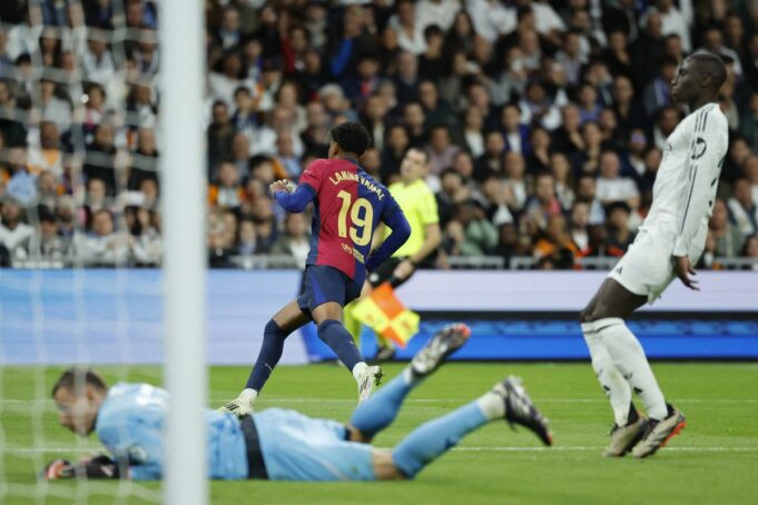 Goleada humillante aplicó líder Barcelona al Real Madrid 4-0 en el Santiago Bernabéu