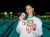 Alexia Sotomayor logró oro para Perú en el Sudamericano de Deportes Acuáticos en Cali
