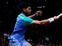 Español Carlos Alcaraz se despidió del Masters 1000 de París al caer con francés Humbert