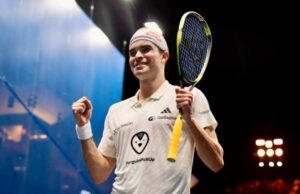Diego Elías asciende al tercer puesto del ranking mundial de squash