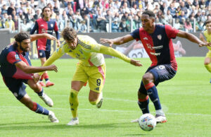 A Juventus se le escapó quedar de segundo en el Calcio al empatar con Cagliari 1-1