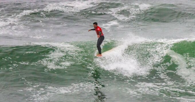 Piccolo Clemente es el campeón Panamericano de Surf que se realiza en Punta Rocas