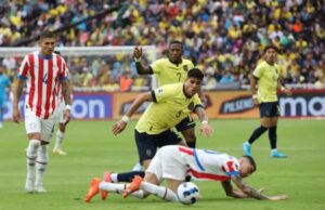 Ecuador no pudo con Paraguay quedando 0-0 en Quito