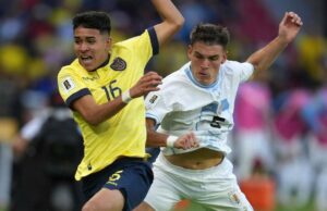 Uruguay enfrenta a Ecuador en Montevideo necesitado de triunfo