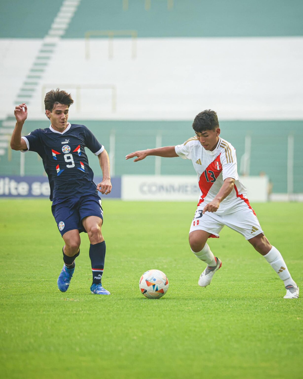 Perú cayó en su segundo partido del Sudamericano Sub 15 ante Paraguay 2