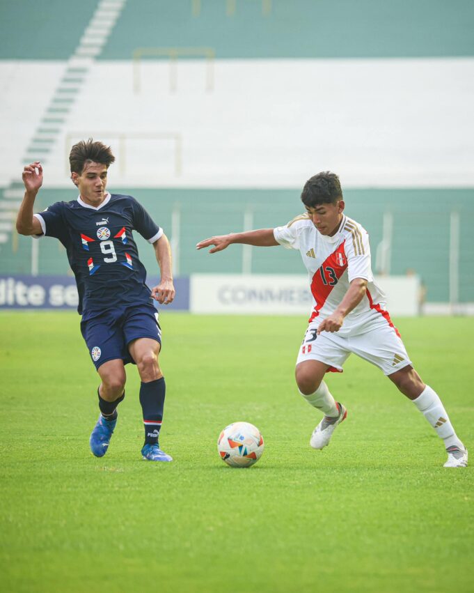 Perú cayó en su segundo partido del Sudamericano Sub 15 ante Paraguay 2-0