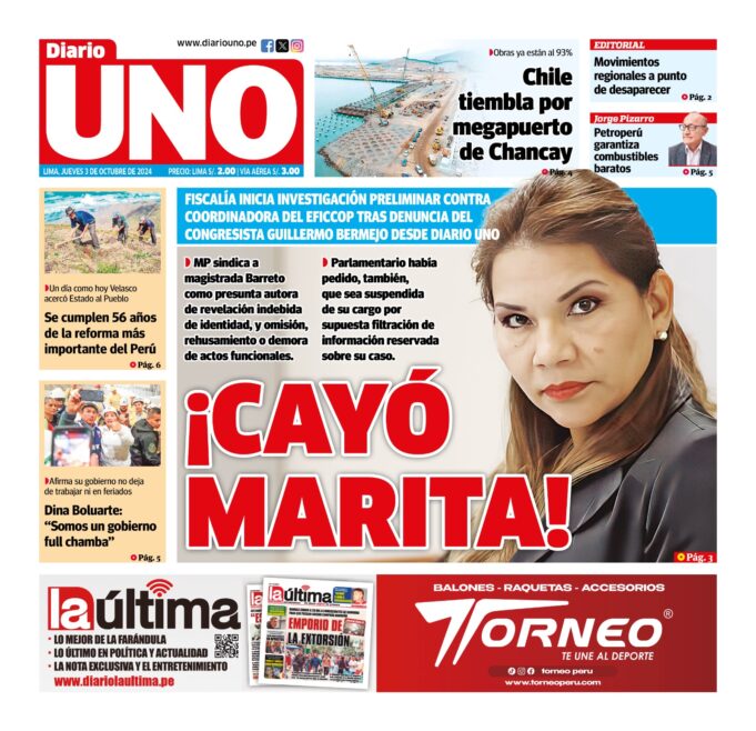 Edición del 3 de octubre de 2024