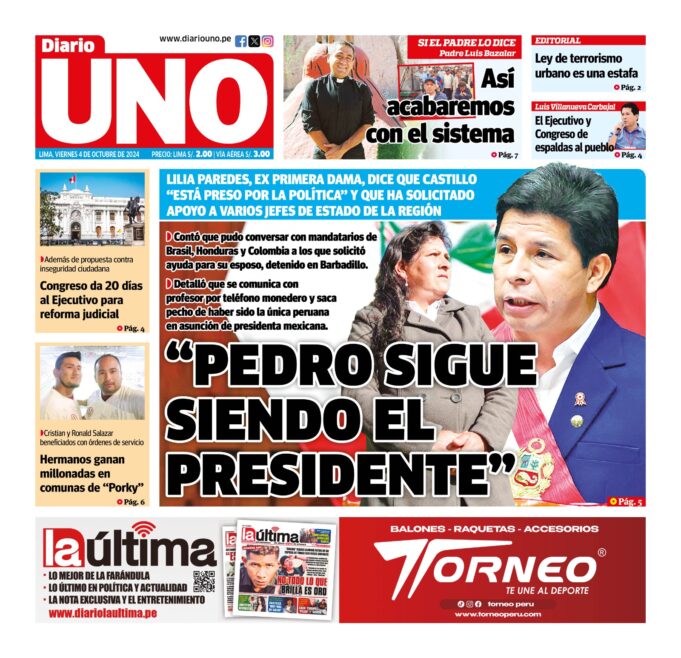 Edición del 4 de octubre de 2024