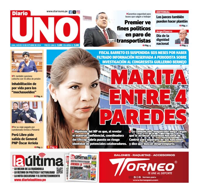 Edición del 10 de octubre de 2024