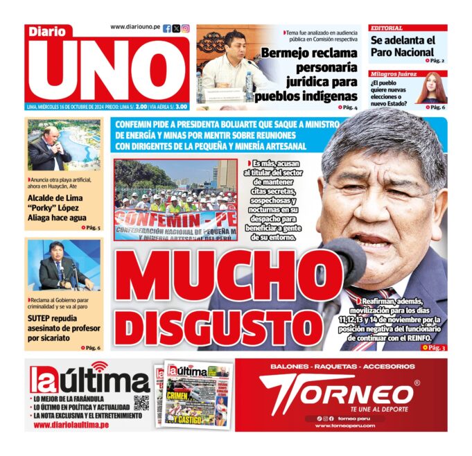 Edición del 16 de octubre de 2024