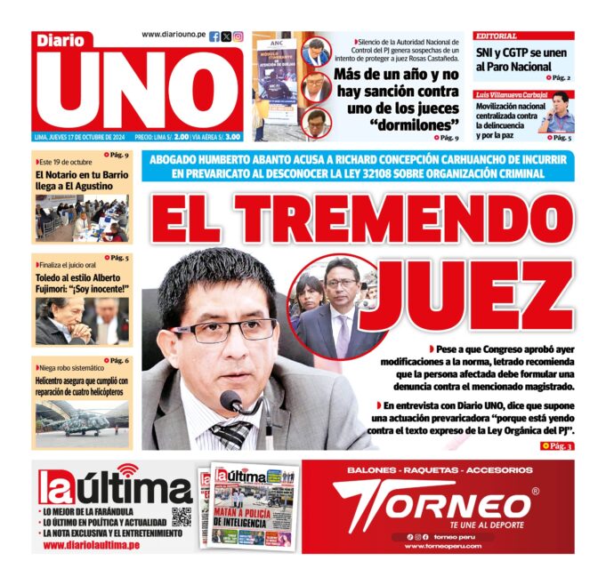 Edición del 17 de octubre de 2024