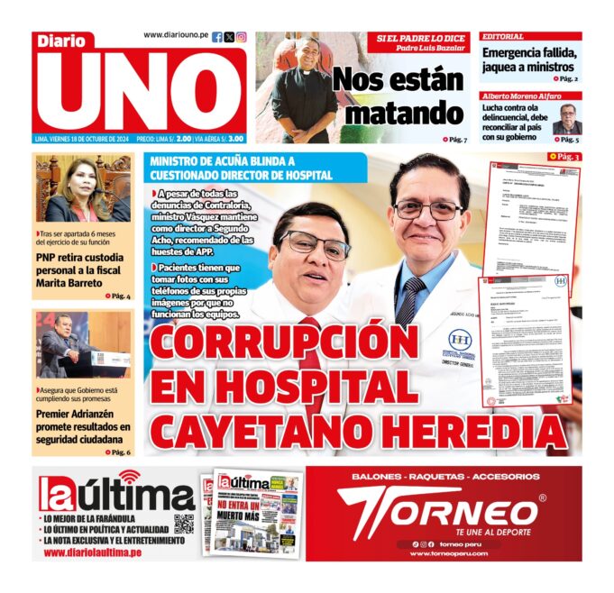 Edición del 18 de octubre 2024