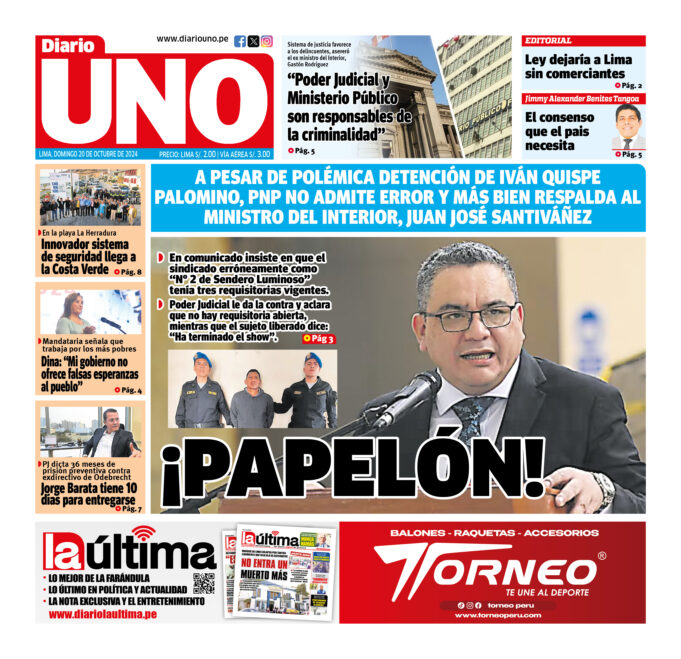 Edición del 21 de octubre de 2024