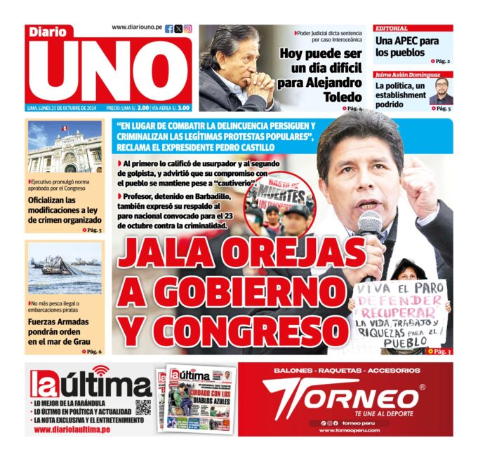 Edición del 20 de octubre de 2024