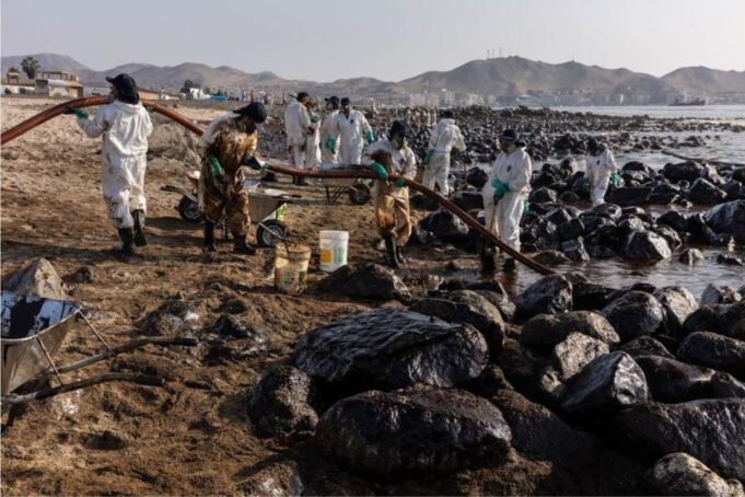 Naciones Unidas Destaca las acciones tomadas tras el derrame en Ventanilla.