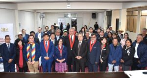 Cajamarca: reconocimiento al presidente de la Corte Superior por su aporte en la organización de encuentros descentralizados