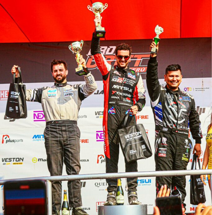 Lucho Mendoza Jr. Salvador Gutiérrez vencieron en la 4ta. fecha del Campeonato Prodrift Copa RS4 Garage