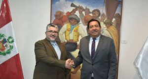 Gobernador Gilmer Horna y Ministro de Cultura buscan soluciones para mejoramiento del camino Qhapaq Ñan
