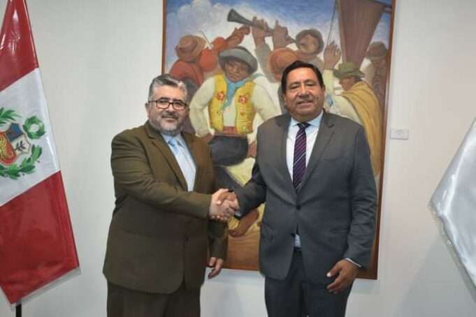 Gobernador Gilmer Horna y Ministro de Cultura buscan soluciones para mejoramiento del camino Qhapaq Ñan