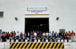 Entregan donaciones a los alcaldes de los distritos afectados por los incendios forestales en Amazonas