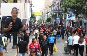 Gamarra: Comerciantes plantean un“paro tributario” y rechazan violencia