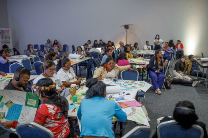 Lideresas indígenas de 7 países de sudamericana unen fuerzas para proteger nuestra amazonía