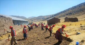 Foncodes programa del Ministerio de Desarrollo inicia el mantenimiento de vías en 23 distritos de la región Puno