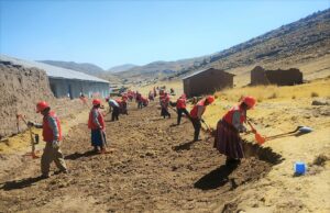 Foncodes programa del Ministerio de Desarrollo inicia el mantenimiento de vías en 23 distritos de la región Puno