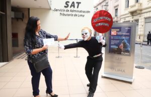 SAT de Lima presenta campaña para prevenir estafas “¡A los tramitadores del terror diles no!”