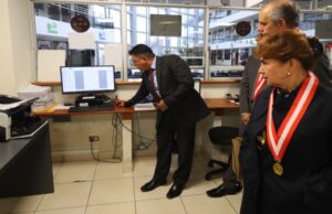 Callao: primera vez que se implementa expediente judicial electrónico en procesos comerciales en el país