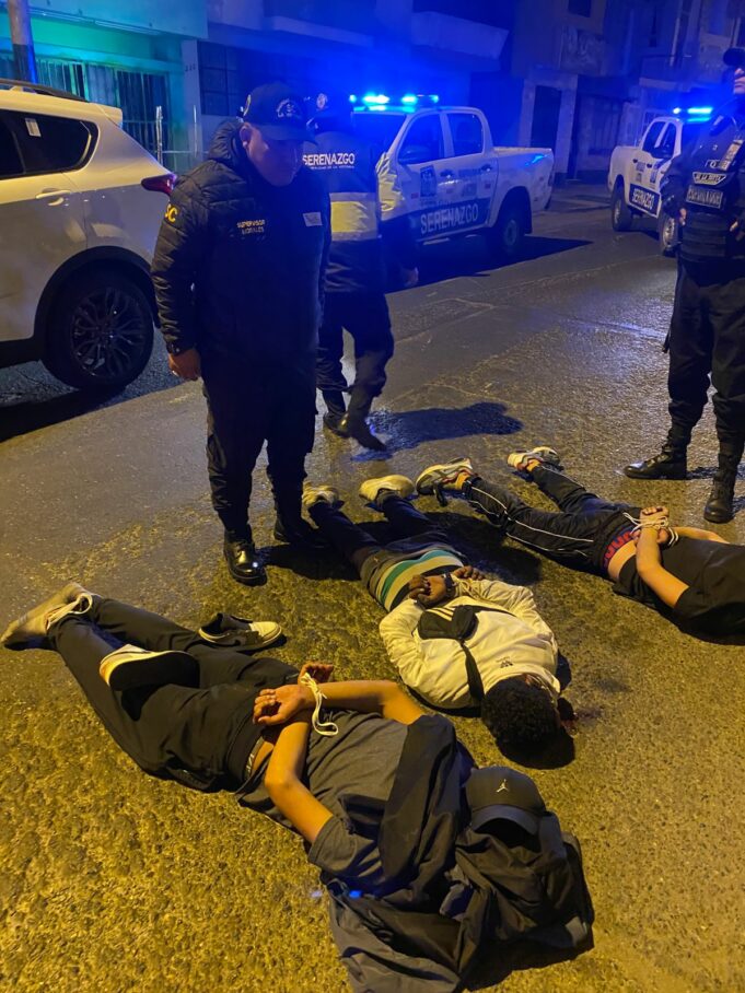 La Victoria: Serenos frustran robo y capturan a tres delincuentes