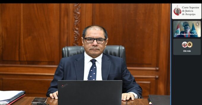 Poder Judicial: jefe de la Autoridad Nacional de Control dió conferencia sobre el marco normativo de la ANC-PJ