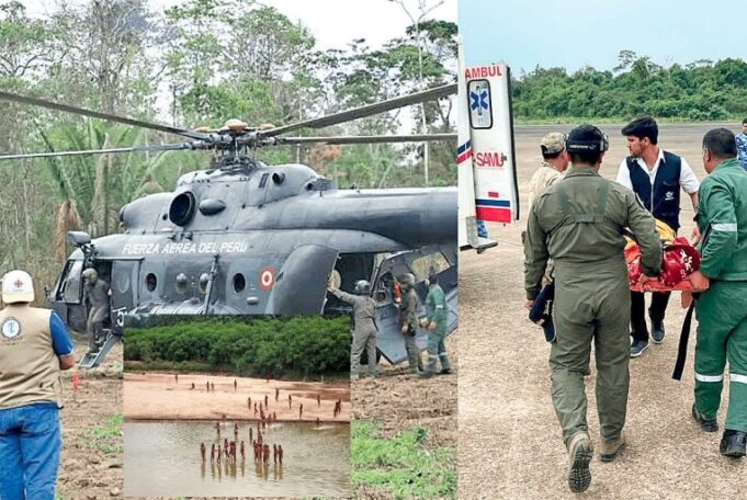 Indígenas agarran a flechazos a agentes del Ministerio de Cultura